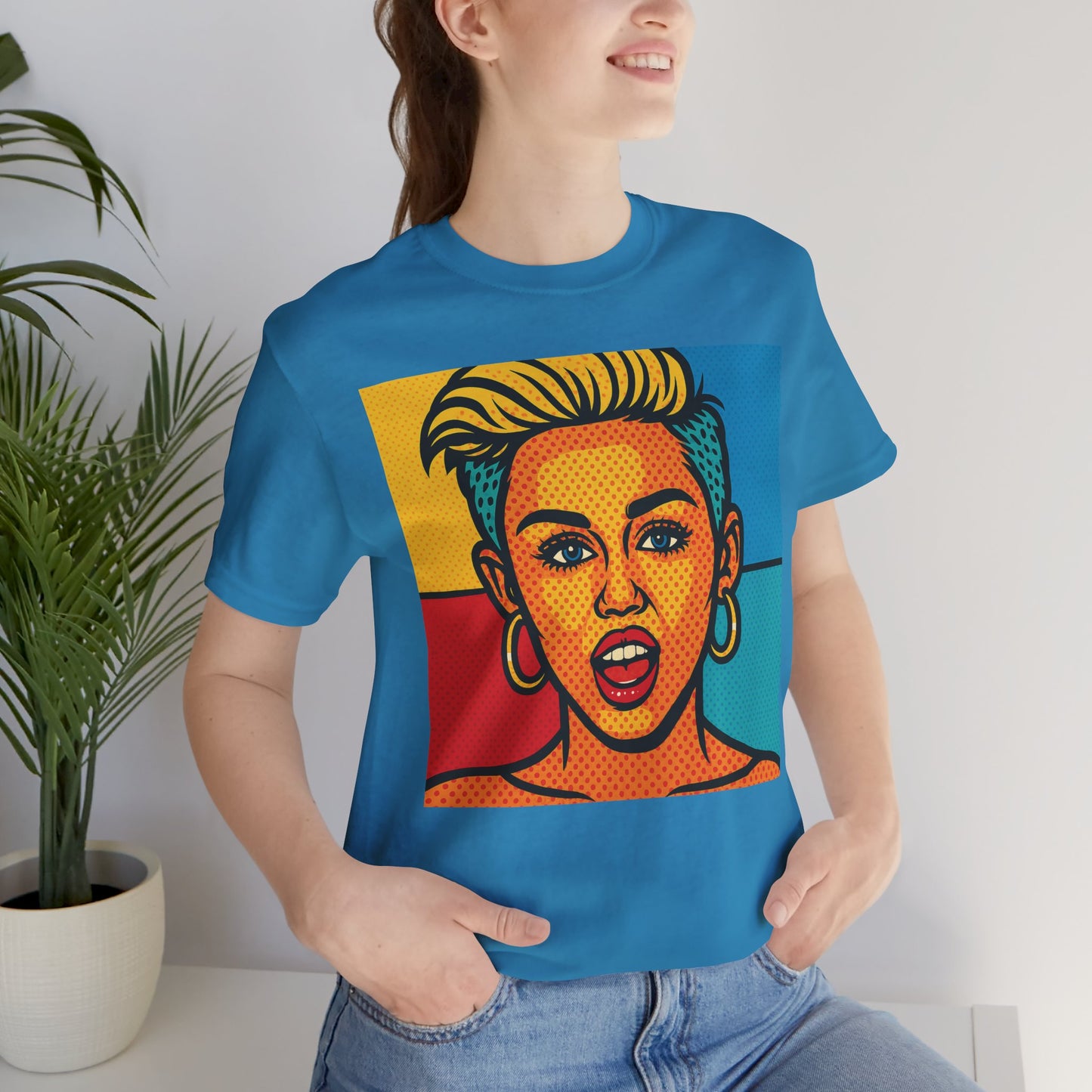 Pop Art Tee - 'Miley'